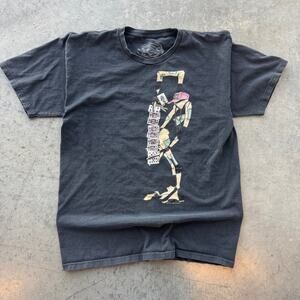 Vintage Y2K Ray Barbee Powell Peralta Skateboards T-Shirt Tony Hawk Bones Large